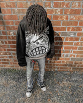 Hearujoy Harajuku cartoon print hoodies sweatshirt oversized tops hoodie streetwear goth tracksuit men popular y2k clothes men clothing